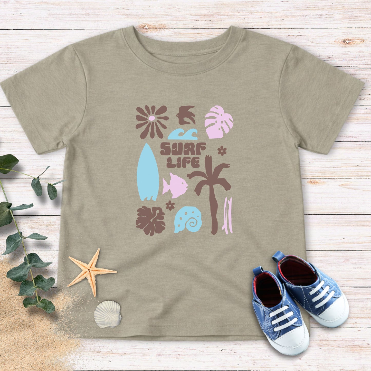 Surf life Toddler Tee