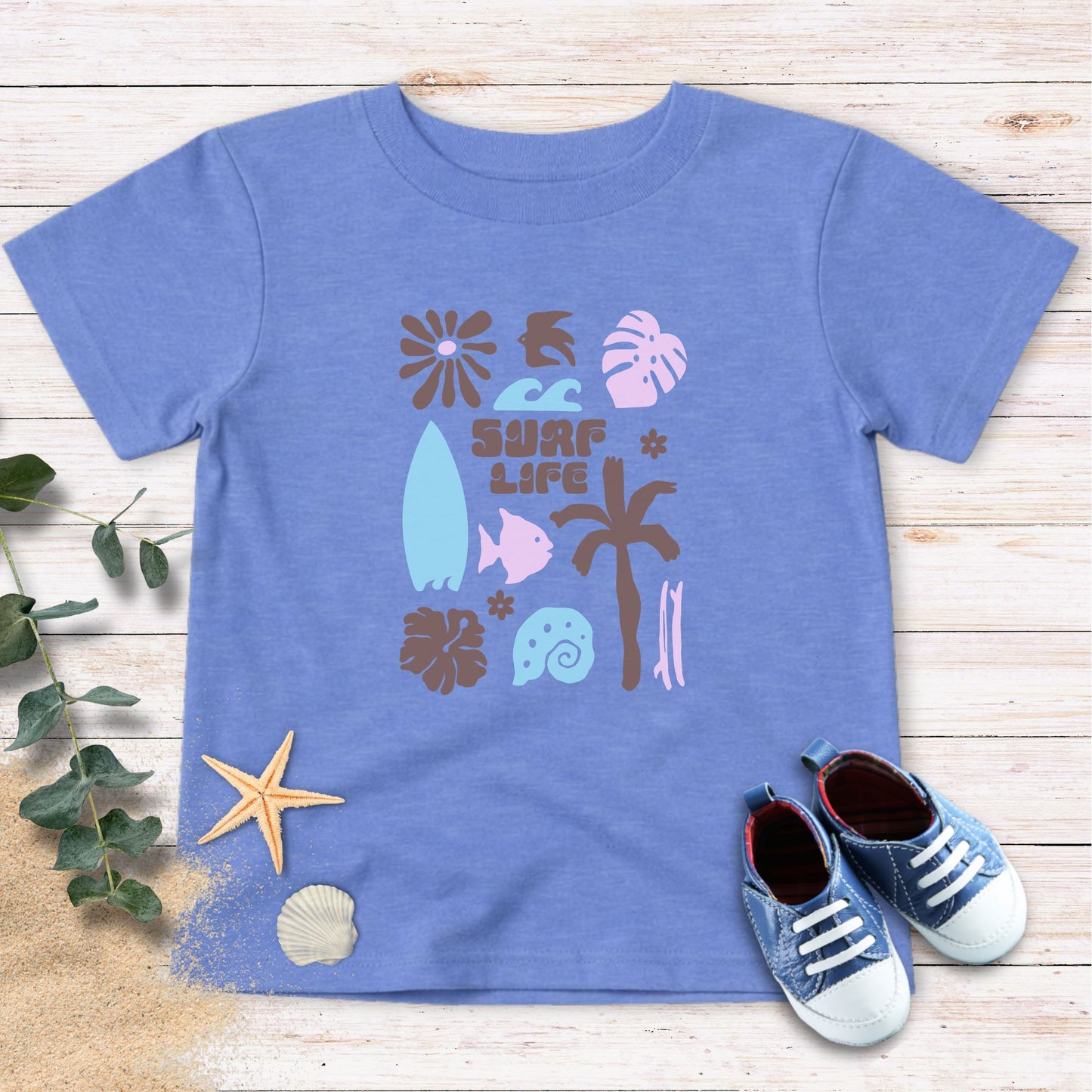 Surf life Toddler Tee