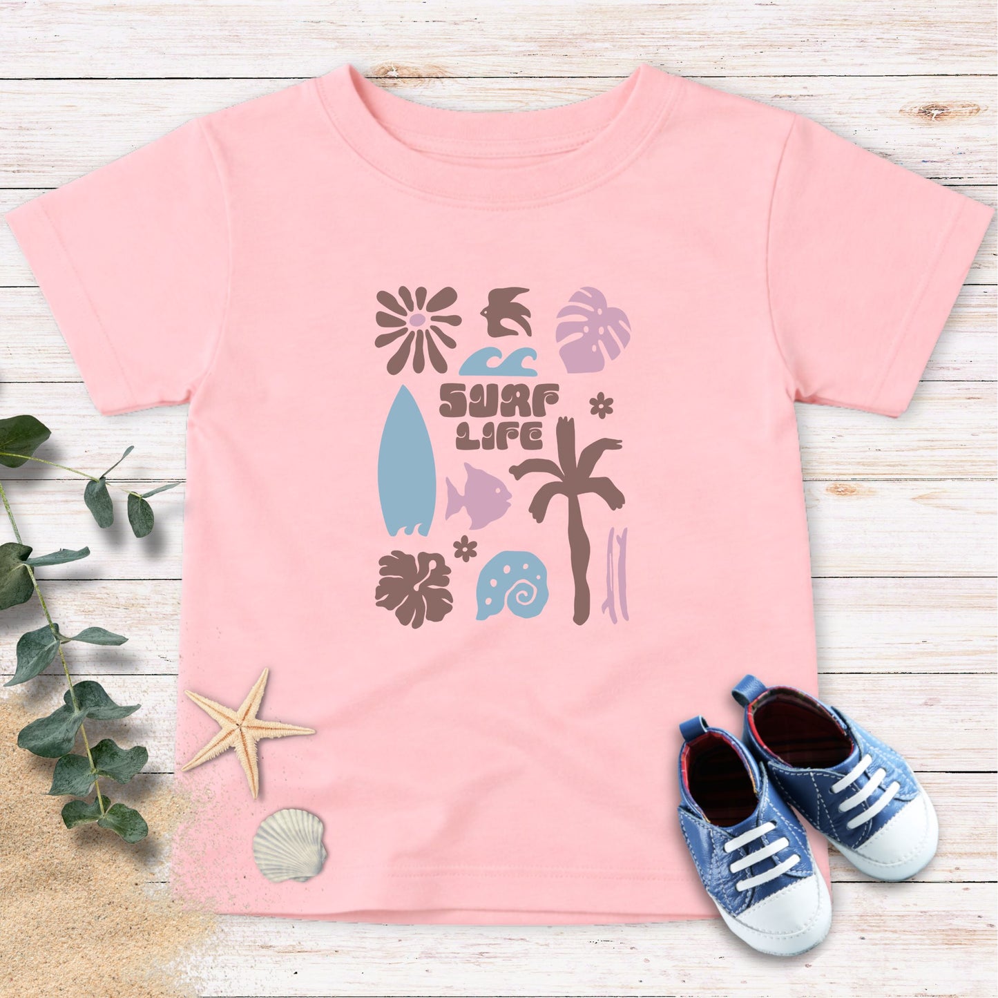 Surf life Toddler Tee