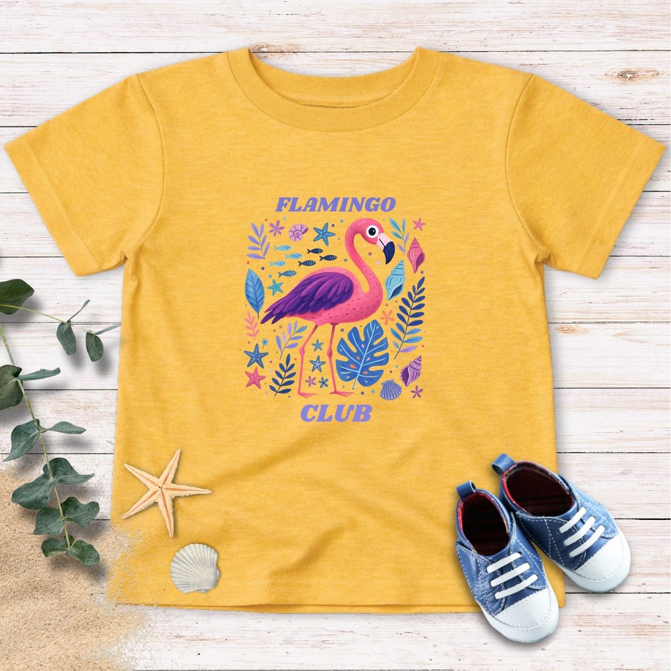 Flamingo Club Toddler Tee