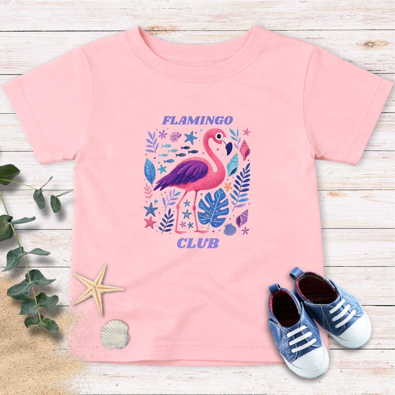 Flamingo Club Toddler Tee
