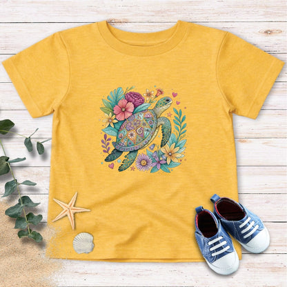 Blooming Turtle Tee