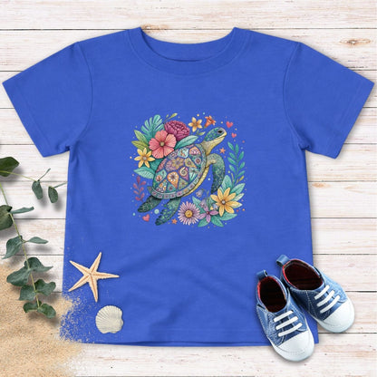 Blooming Turtle Tee