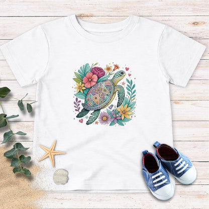 Blooming Turtle Tee