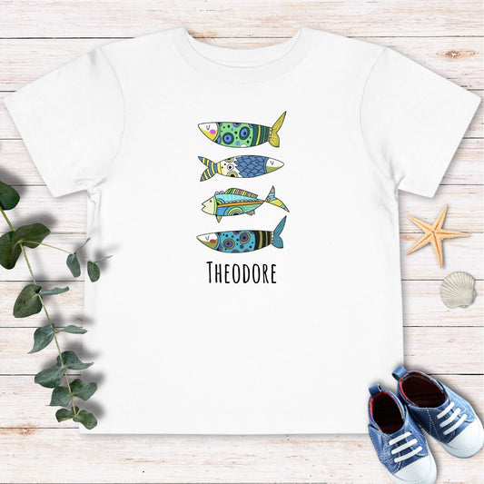 Personalized Sardines Toddler Tee