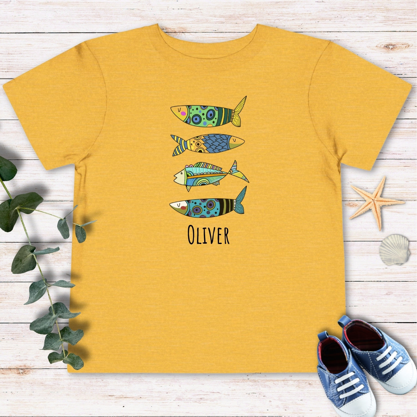 Personalized Sardines Toddler Tee