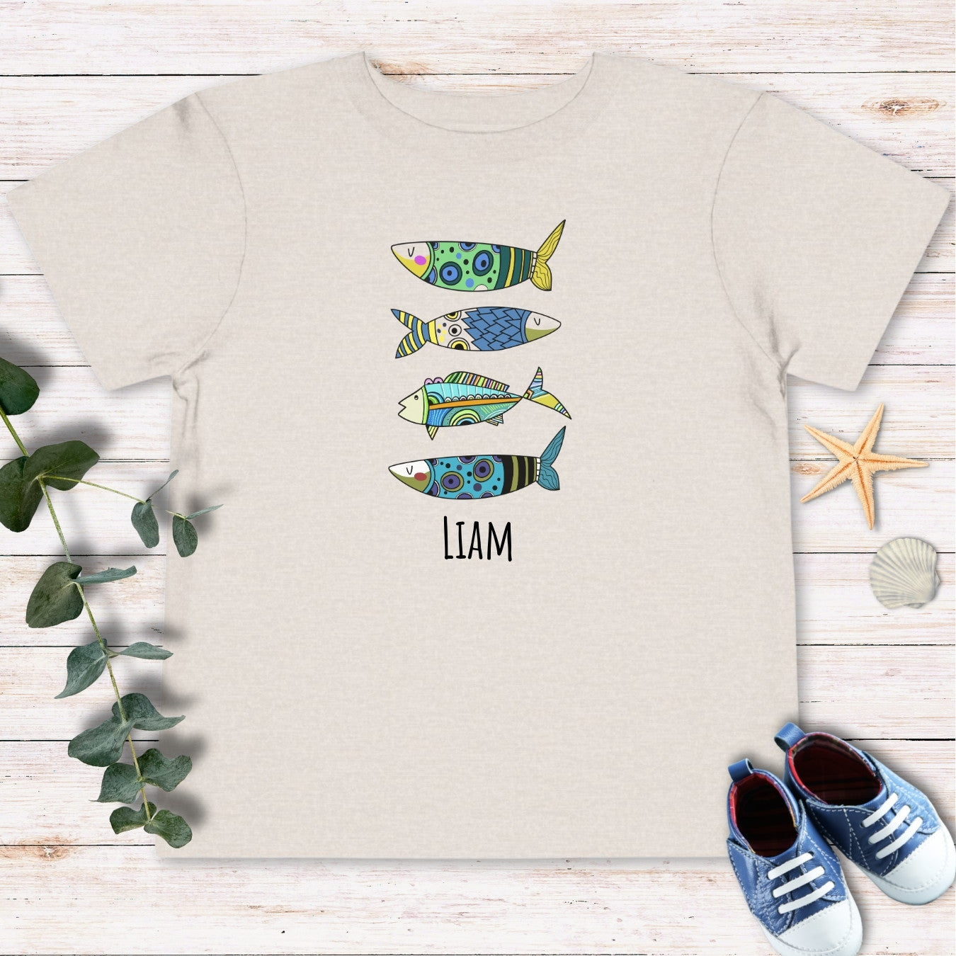 Personalized Sardines Toddler Tee