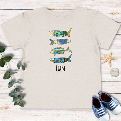 Personalized Sardines Toddler Tee