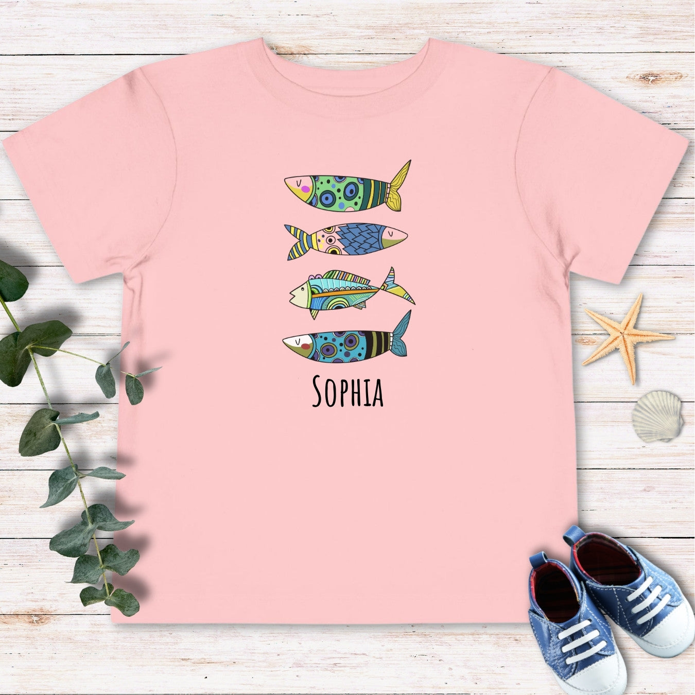 Personalized Sardines Toddler Tee