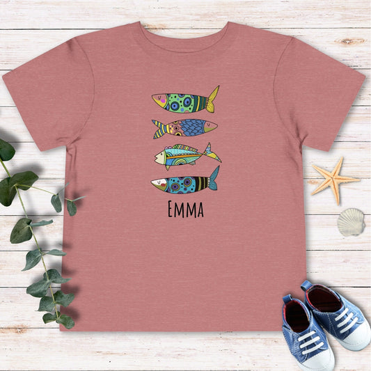 Personalized Sardines Toddler Tee