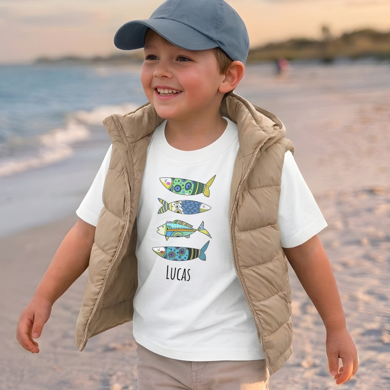 Personalized Sardines Toddler Tee