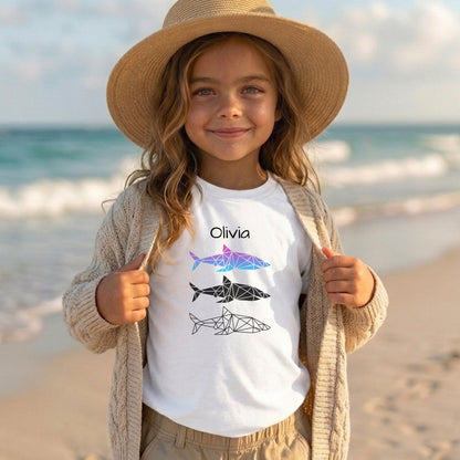 Personalized Sharks Toddler Tee
