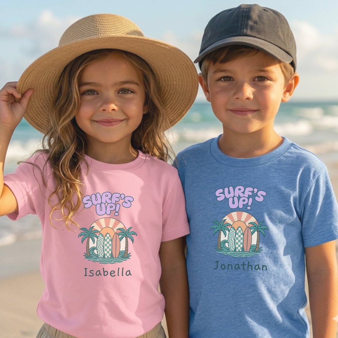 Personalized Surf’s up Toddler Tee