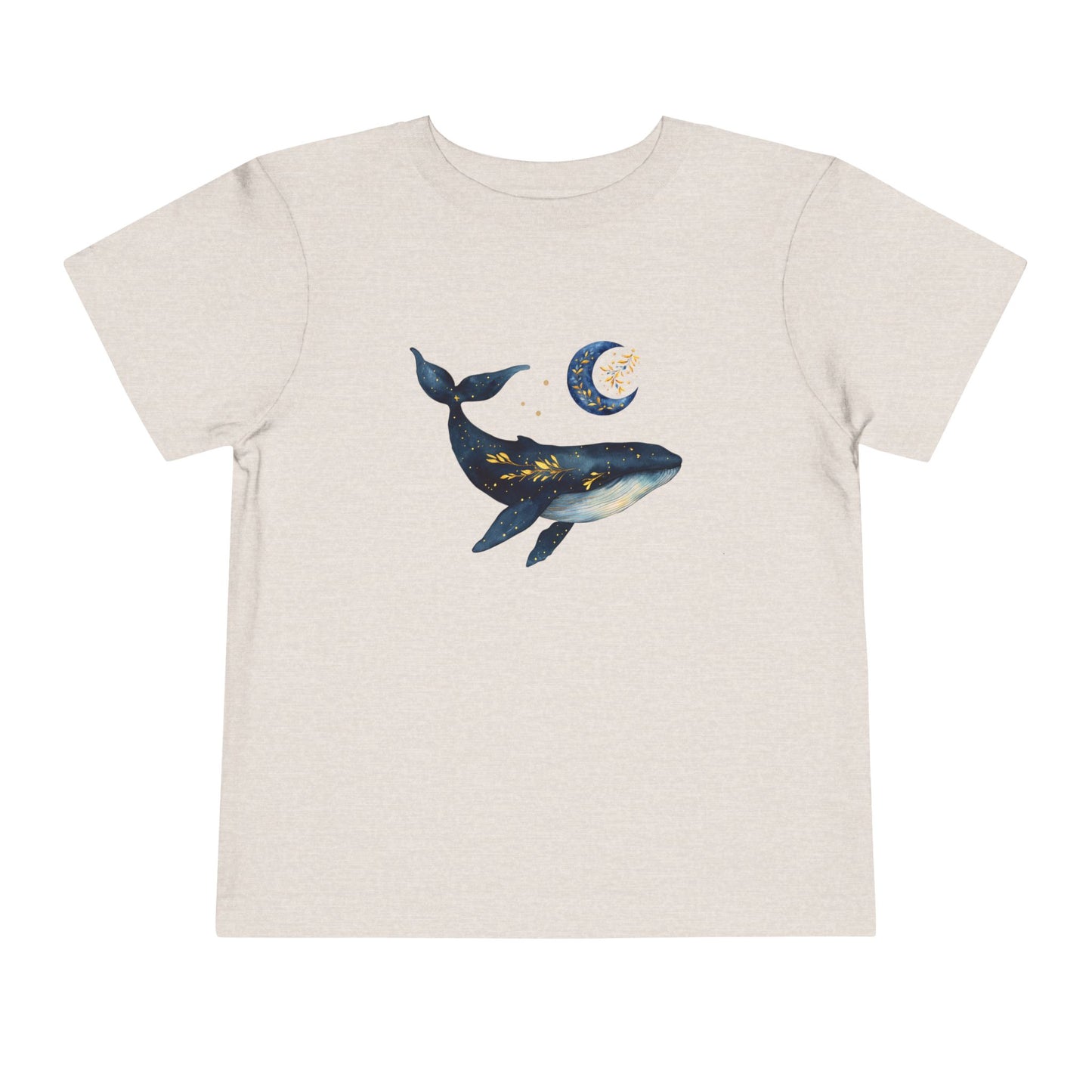 Moon, stars & whale Toddler Tee