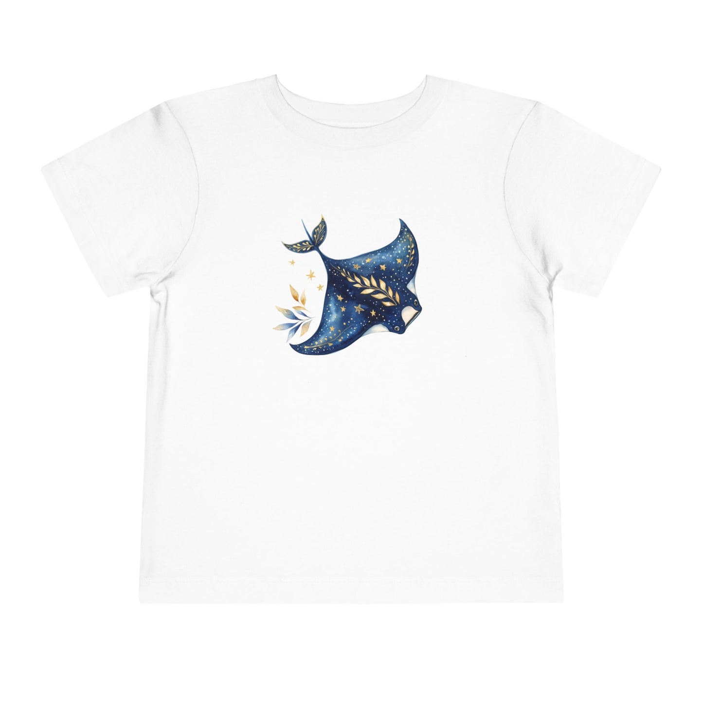 Manta Ray & stars Toddler Tee