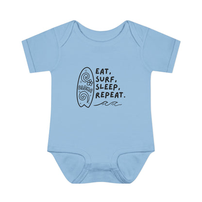 Eat sleep surf Bodysuit