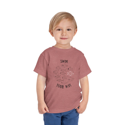 Swim your way Toddler Tee
