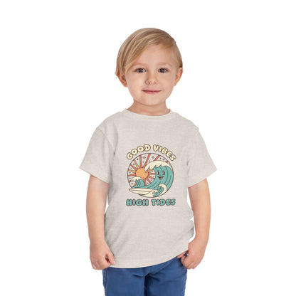 Good Vibes High Tides Toddler Tee
