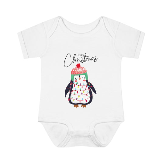 Christmas Penguin Bodysuit