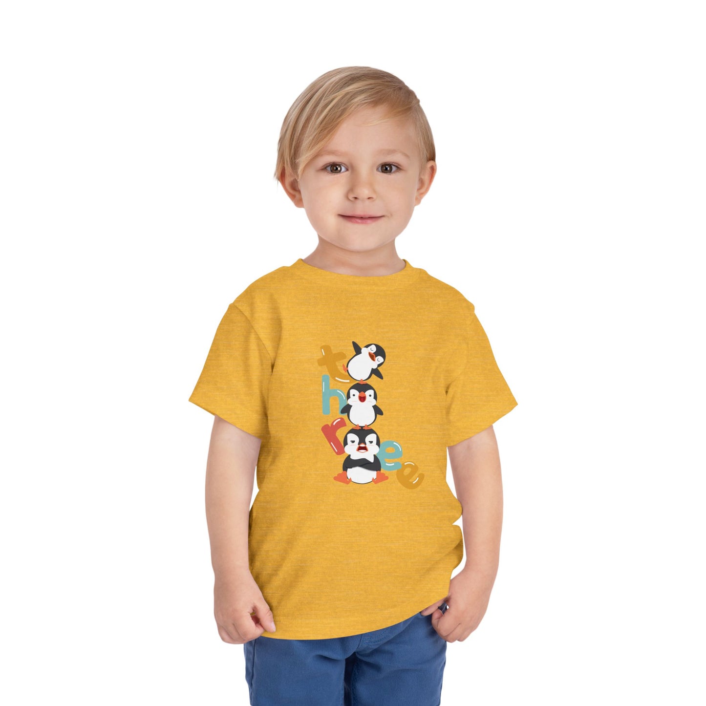 Three penguins Toddler Tee