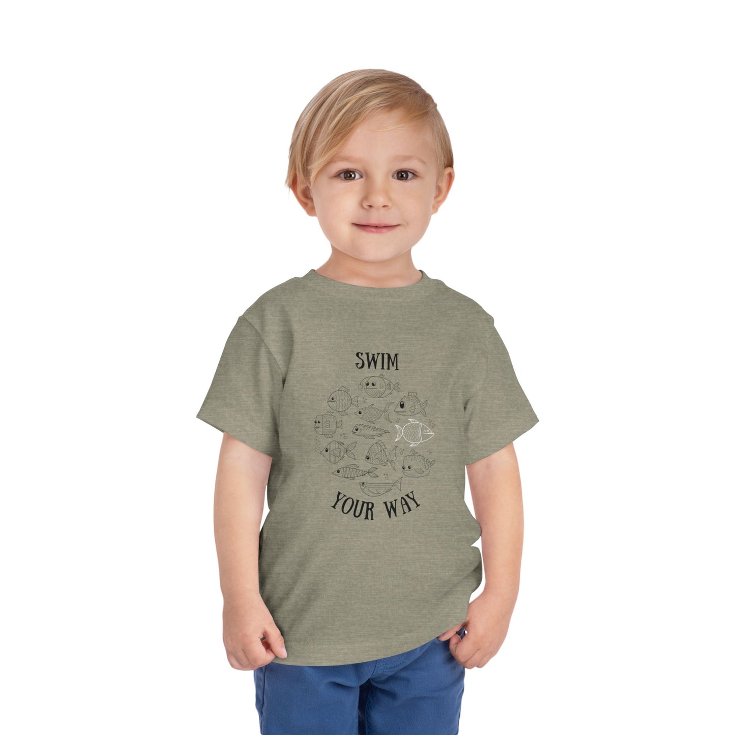 Swim your way Toddler Tee