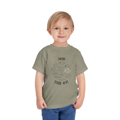 Swim your way Toddler Tee