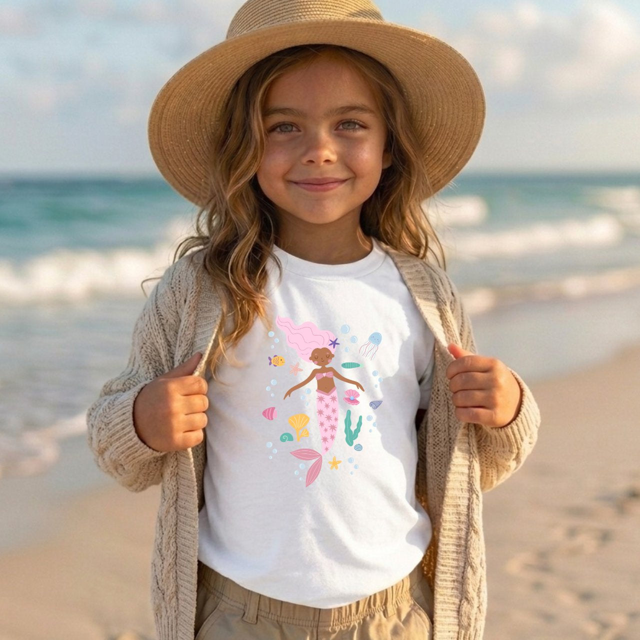 Ocean Princess Toddler Tee
