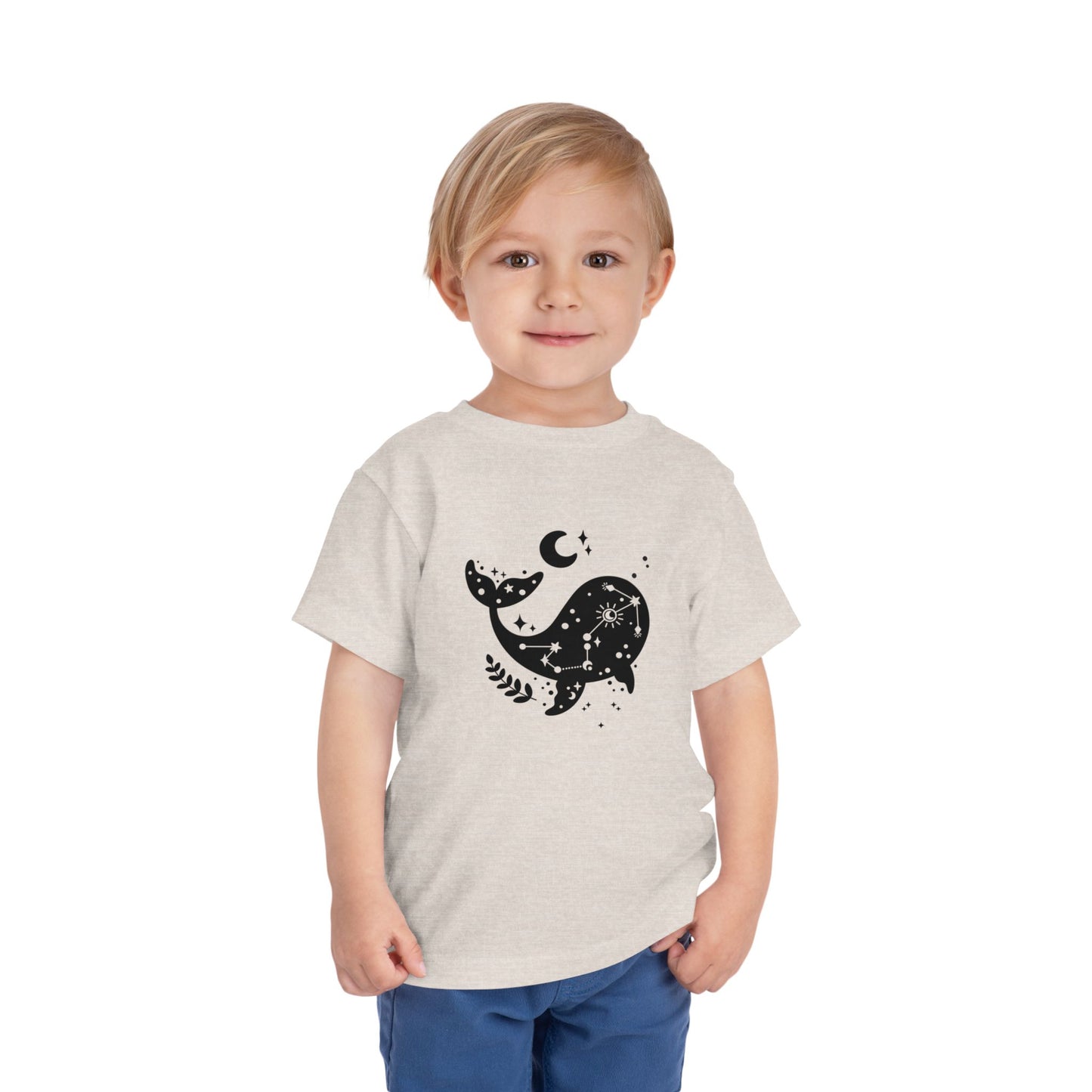 Moon & whale Toddler Tee