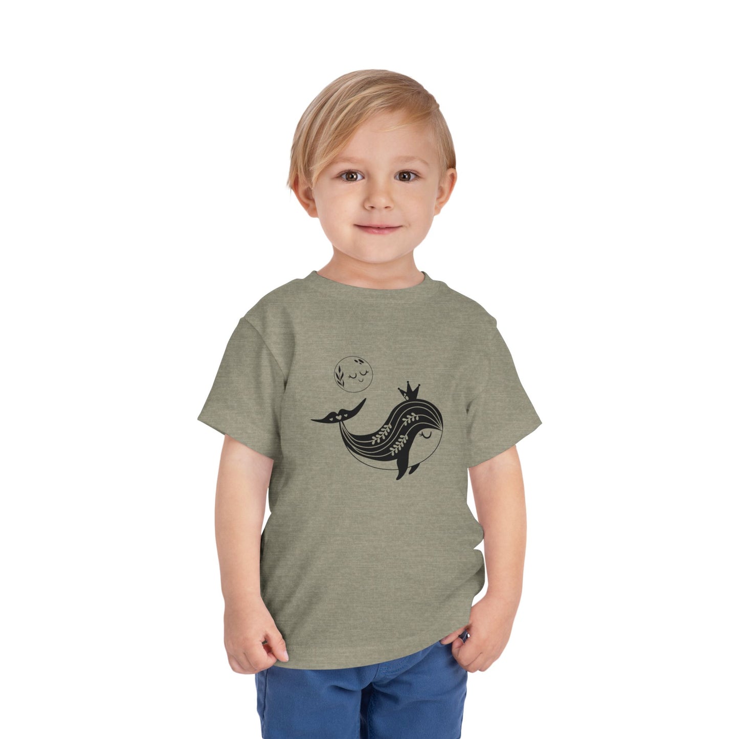 Royal Whale Toddler Tee
