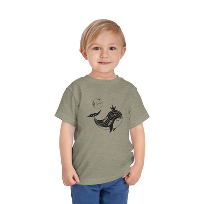 Royal Whale Toddler Tee
