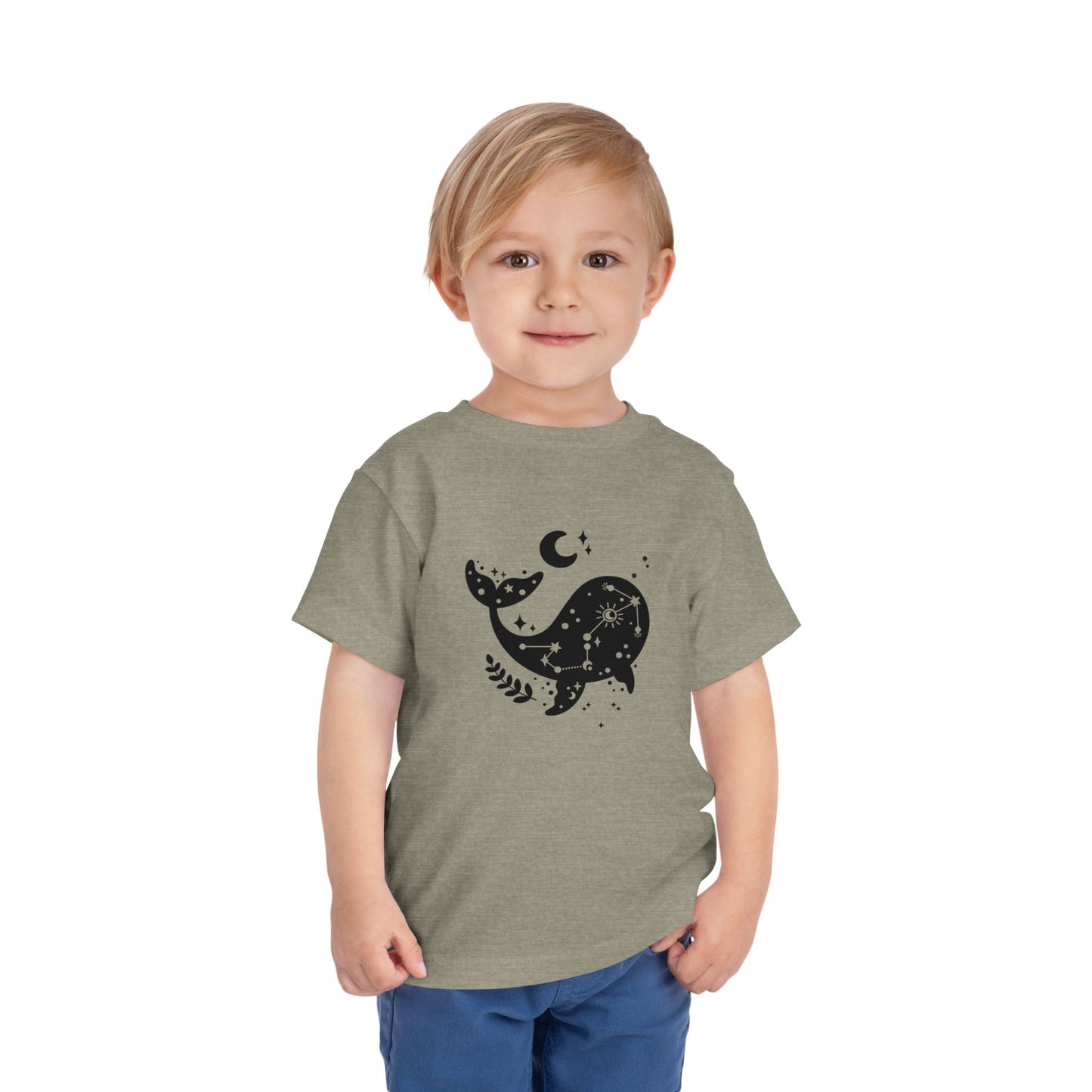 Moon & whale Toddler Tee