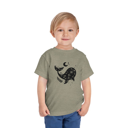 Moon & whale Toddler Tee
