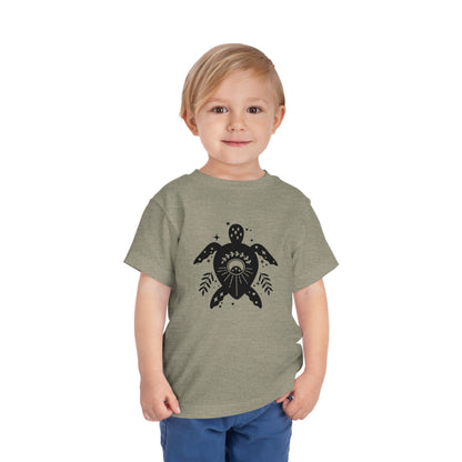 Turtle black Toddler Tee