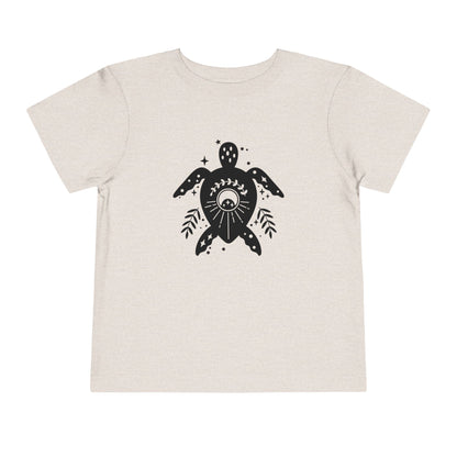 Turtle black Toddler Tee