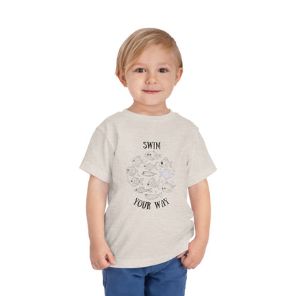 Swim your way Toddler Tee