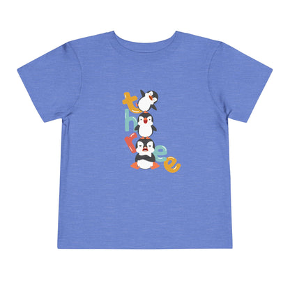 Three penguins Toddler Tee