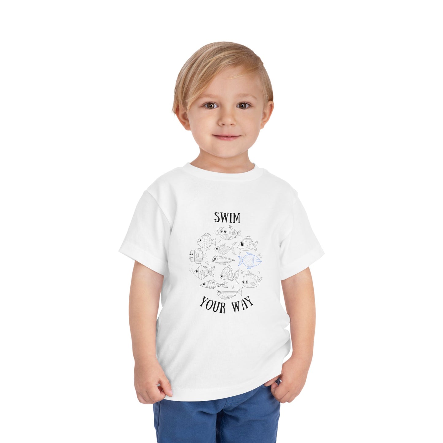 Swim your way Toddler Tee