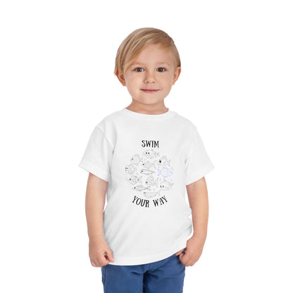 Swim your way Toddler Tee