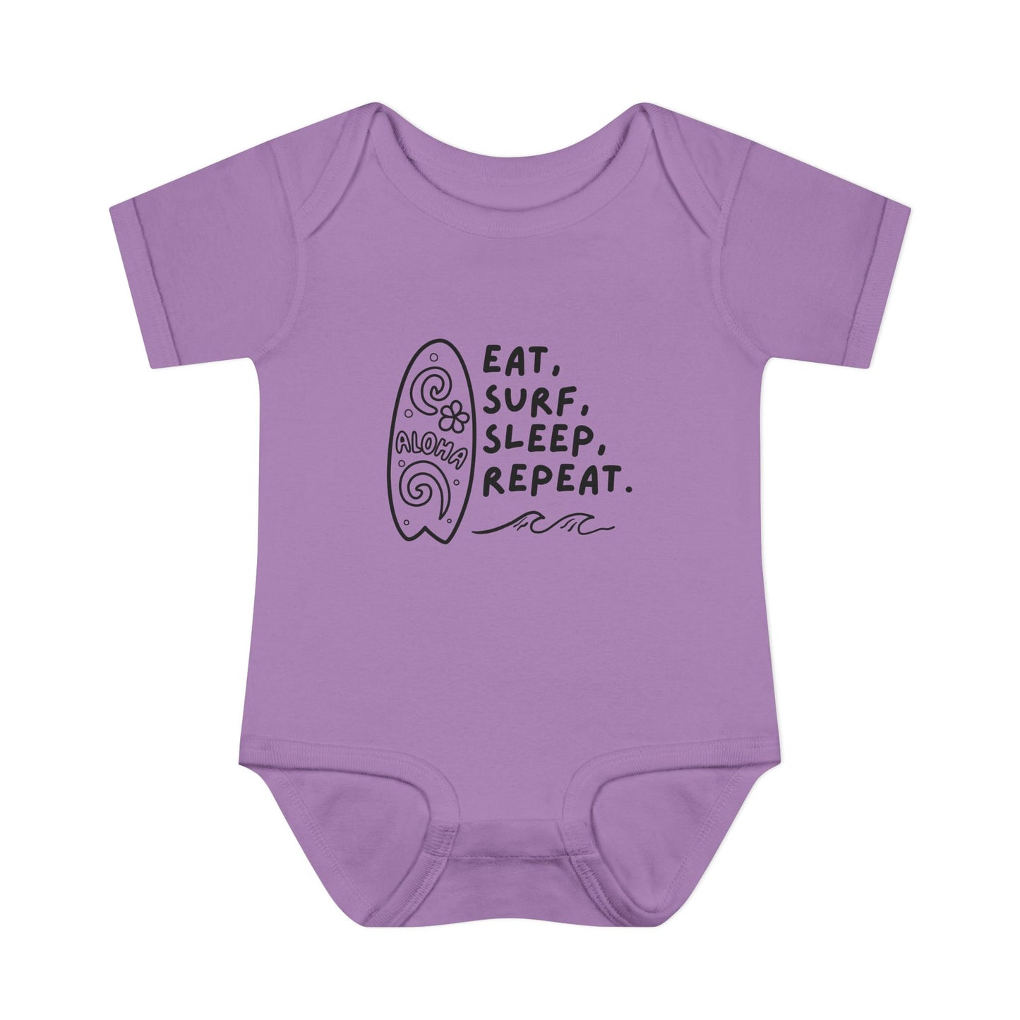 Eat sleep surf Bodysuit