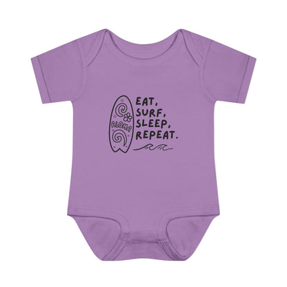 Eat sleep surf Bodysuit