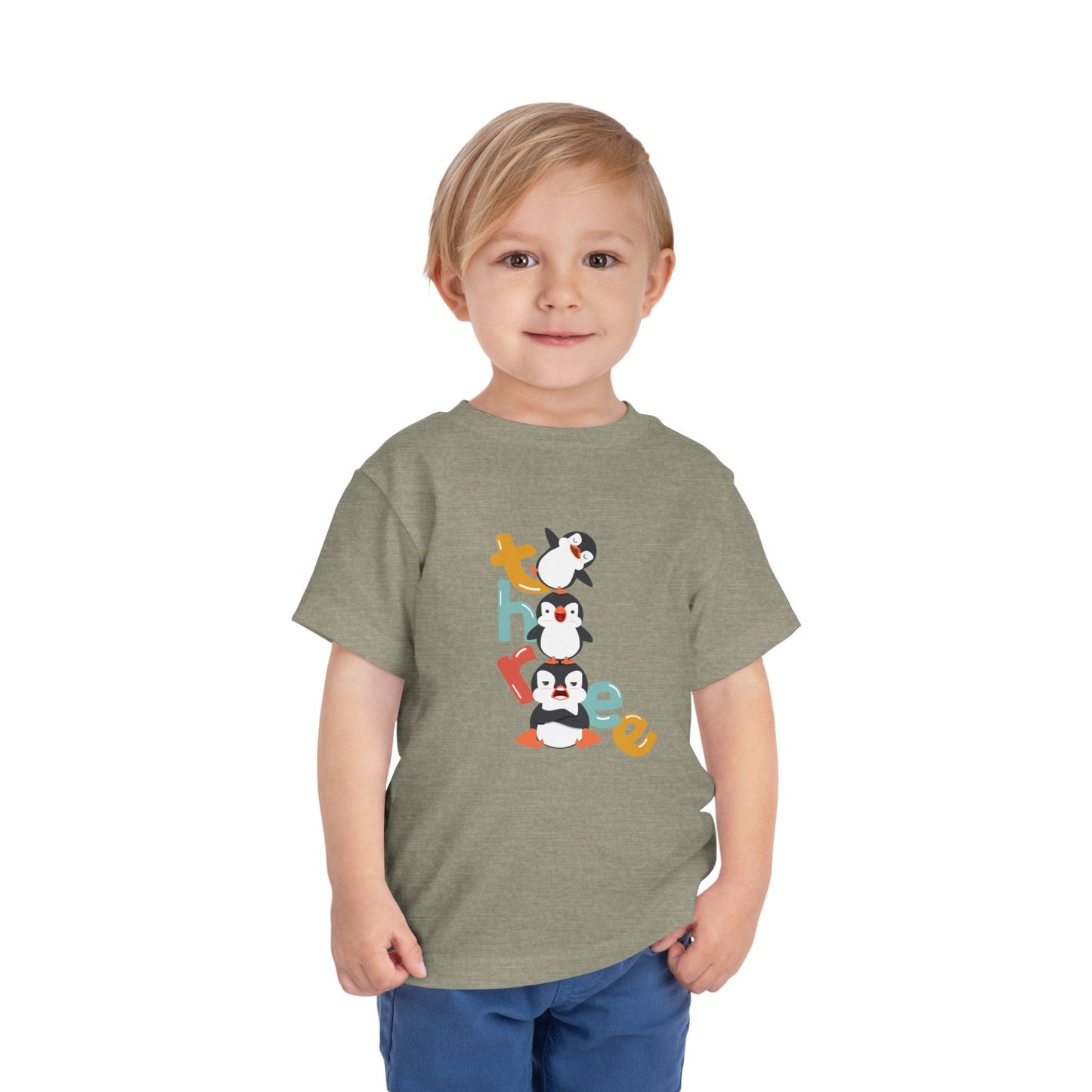 Three penguins Toddler Tee