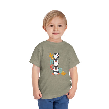 Three penguins Toddler Tee
