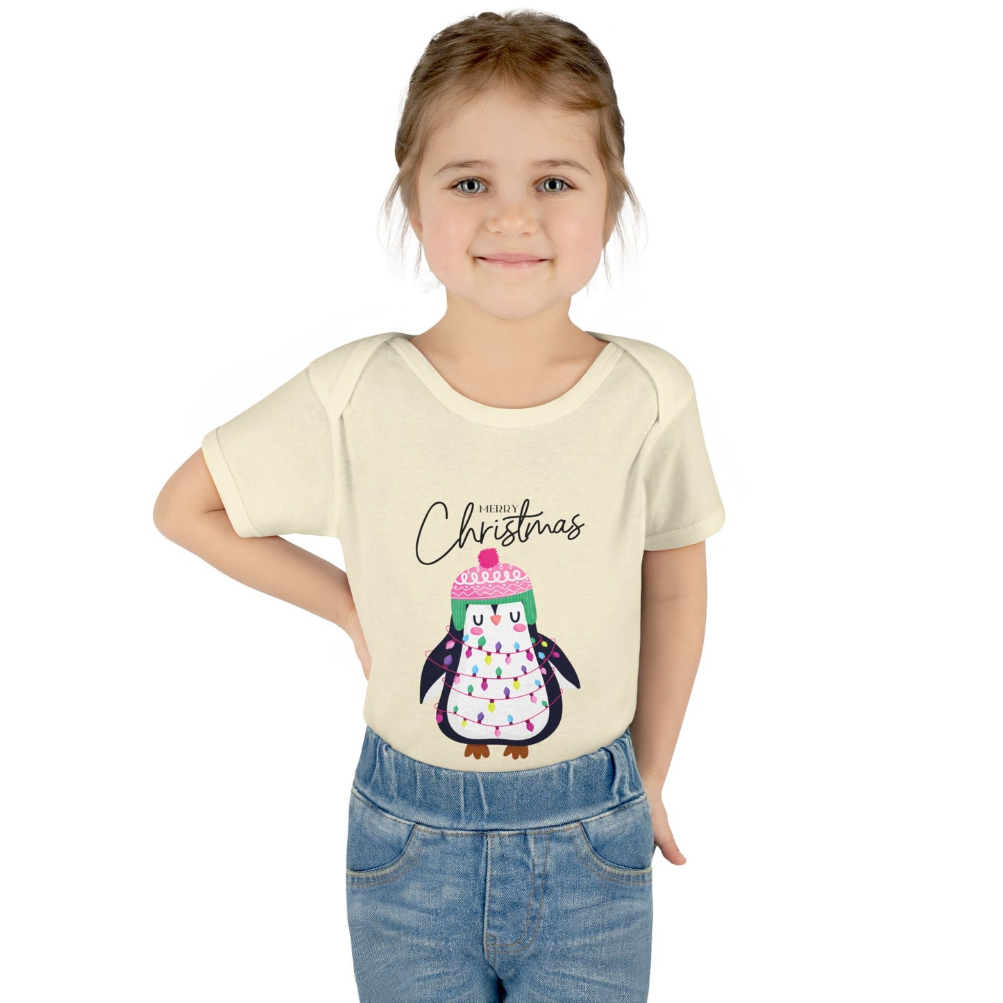 Christmas Penguin Bodysuit