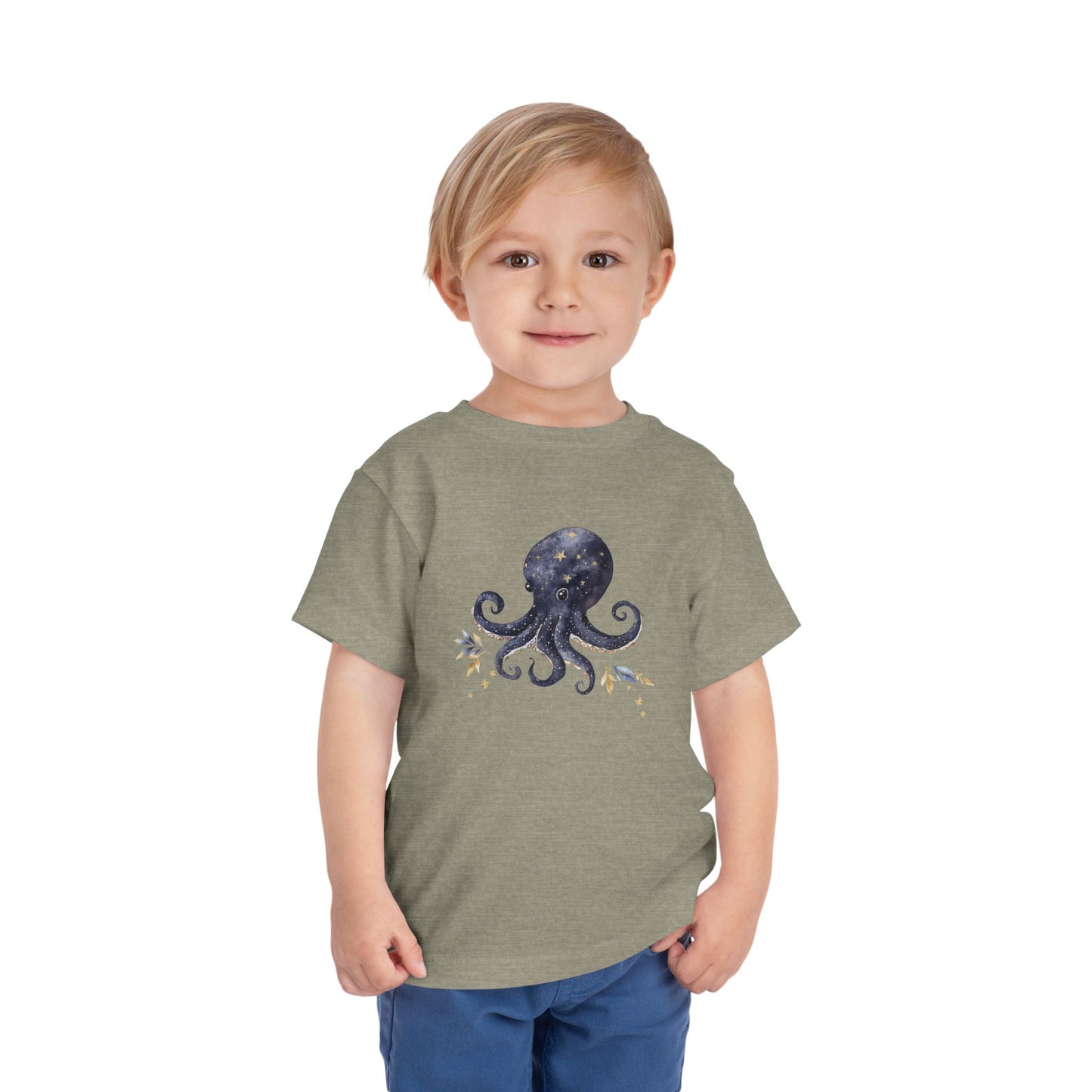 Octopus & stars Toddler Tee