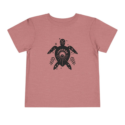 Turtle black Toddler Tee