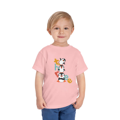 Three penguins Toddler Tee