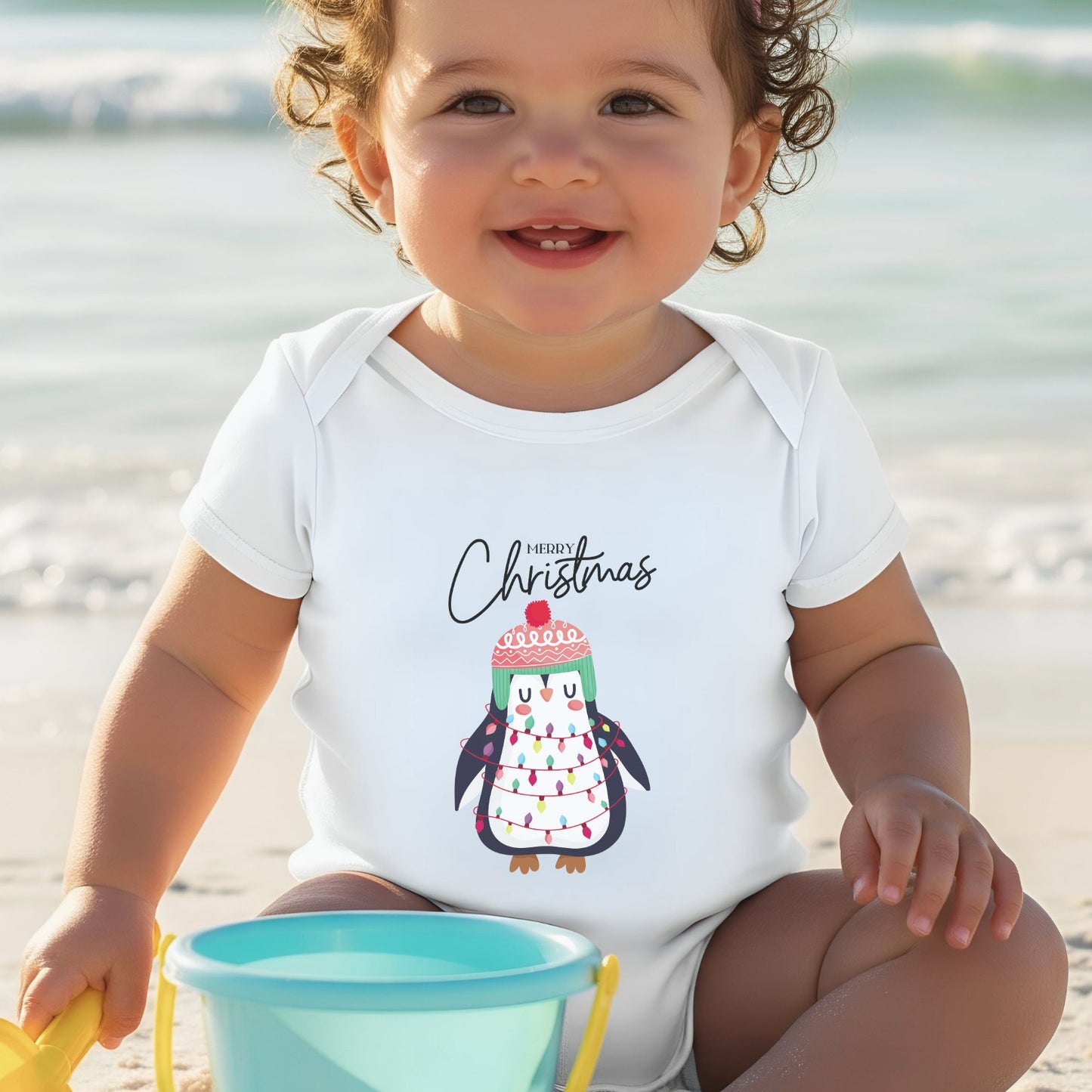 Christmas Penguin Bodysuit