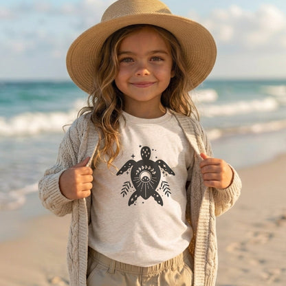 Turtle black Toddler Tee